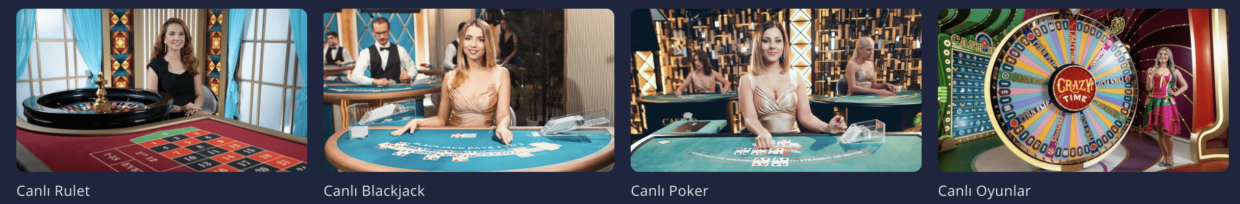 CasinoMaxi canlı dağıtıcıların önizlemesi